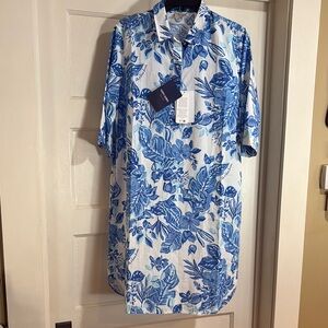 NWT Lilly Pulitzer Saint James Shirtdress, XL
